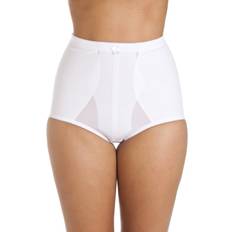 Camille Bella Magic Firm Control Two Pack Support Slimming Briefs White