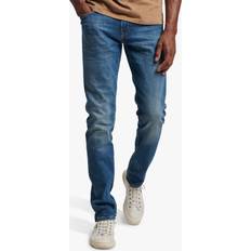 Superdry Herre Bukser & Shorts Superdry Vintage Slim Casual Jeans - Blue