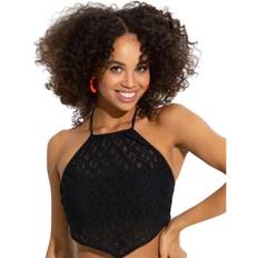 Nylon Tankinis Pour Moi Womens 29401 Summer Breeze Scarf Bikini Top Black Elastane