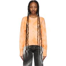 Kenzo Women Jumpers Kenzo Tie-Dye Tiger Crest Sweater - Orange