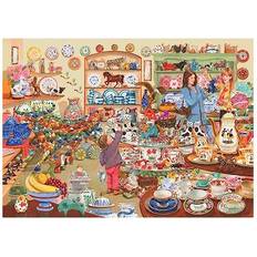 The House of Puzzles 1000 Piece Jigsaw Bulls in a China Shop NEW JULY 2023