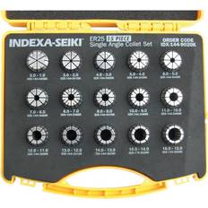 Power Tool Accessories Indexa ER25 15-Piece Collet Set