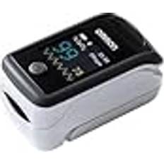 Omron P300 Intelli IT Fingertip Pulse Oximeter for Blood Oxygen Saturation SpO2 with Bluetooth and Companion App, Black