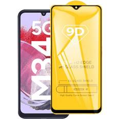 MAULUND Samsung Galaxy M34 5G Skärmskydd i Glas Full Fit Svart Kant