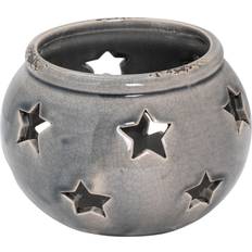 Wood Candle Holders Hill Interiors Ceramic Star 15Cm X X Candle Holder