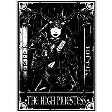 Interior Details Deadly Tarot Mini The High Priestess Poster