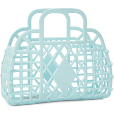 Blå Strandtasker Sun Jellies Håndtaske Retro Basket Mini Blå