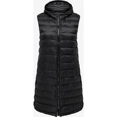 Only Vesten Only Carmelody Gequilt Gilet - Zwart