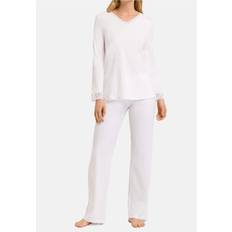 Blanc - Femme Pyjamas Hanro Pyjama en coton Moments - Blanc