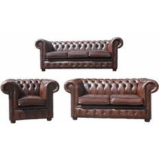 Mehrfarbig - Schlafsofas Chesterfield couch polster Sofa 3-Sitzer