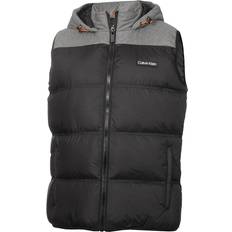 Calvin Klein Black Vests Calvin Klein Elmswell Hybrid Gilet Black