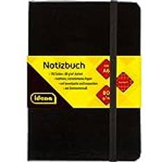 Idena Heft + Block, Notizbuch A6 kariert FSC-Mix