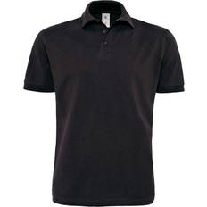 B&C Collection Heavymill Polo Shirt Black