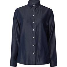 Lexington Herr Skjortor Lexington Skjorta sanna denim lyocell shirt denim blå