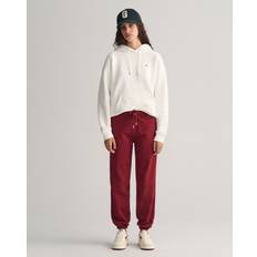 Gant Women Trousers Gant Women Shield Sweatpants Red