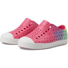 Filz Kinderschuhe Native Shoes Kids Jefferson Sugarlite Block Toddler Dazzle Pink/Shell White/Celery Maria Starfish Block Kid's Shoes Pink Toddler