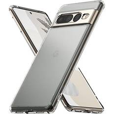 Ringke Fusion Matte Compatible with Google Pixel 7 Pro Case, Translucent Hard PC Back TPU Shockproof Bumper Protective Cover for Pixel 7 Pro 2022