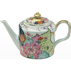 Multicolour Teapots Mottahedeh Tobacco Leaf Teapot Tetera