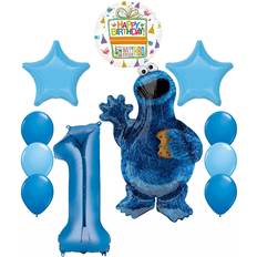 Sesame Street Cookie Monsters 1st Birthday party supplies