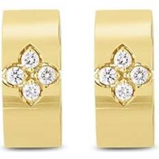 Love Verona 18ct Yellow Gold Diamond Hoop Earrings