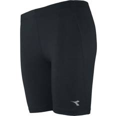 Canvas - Vrouw Shorts Diadora Compression Womens Black Cycling Shorts Textile