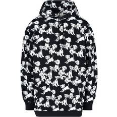 Celine Hooded Printed Dogs Sweatshirt