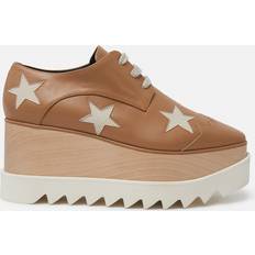 Stella McCartney Dam Skor Stella McCartney Elyse Stars Platform Shoes, Woman, Butterscotch, Butterscotch