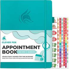 Clever Fox Appointment Book Hourly Schedule Planner