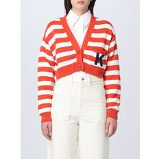Kenzo Koftor Kenzo Maglie Bomull Maglie Rouge Moyen Cardigan