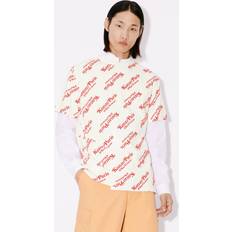 Kenzo Unisex T-shirts Kenzo Avslappnad Bomull T-shirt - Vit