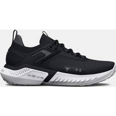 Under Armour Dam Sneakers Under Armour Womens Project Rock Trainers Black