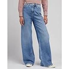 Lee Damen Jeans Lee Jeans Wide Leg Stella - Bleu