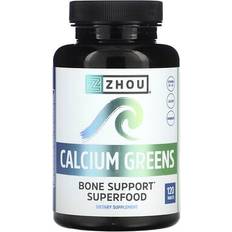 Zhou Nutrition, Calcium Greens 120 pcs