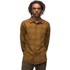 Bronze Shirts Prana Men's Dolberg Flannel Shirt Antique Bronze Antique Bronze