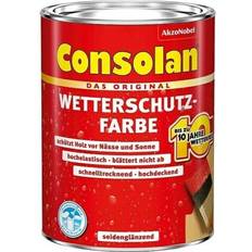 Malerfarbe Consolan Consolan wetterschutz-farbe Grau 2.5L