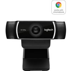 Webcams Logitech C922 Pro Stream Webcam, Full HD 1080p Streaming with Tripod and Free 3-month XSplit License Black