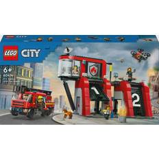 LEGO City Fire Station with Fire Engine 60414