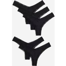 H&M Knickers H&M Ladies Black 5-pack Brazilian briefs