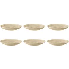 Beige Platillos Seltmann Weiden 6 Platos de café Terra Ø12 cm Sand Beige Platillo 12cm