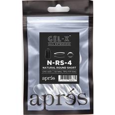 Aprés Nail Gel X Nail Extensions Natural Nail Tips Short Refill