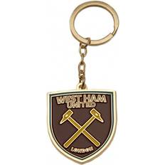 Brown Keychains Ham United FC Keyring One