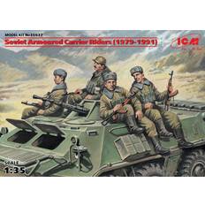 Scale Models & Model Kits ICM 35637 1:35 Soviet Armored Carrier Riders 7991 4 Figs