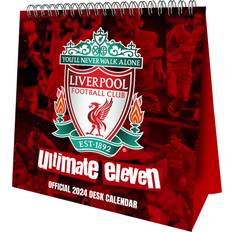 Røde Kalendere Liverpool FC, Legends Desk Calendar 2024