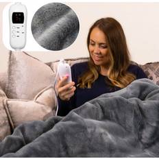 Electric Fur Heated Timer Heat Settings