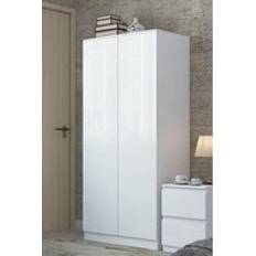 Wardrobes double Fwstyle Stora 2 Double Door High Gloss Wardrobe