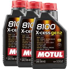 Motul Motoroljor Motul 8100 X-CESS Gen2 5W-40 1L Motorolja 1L