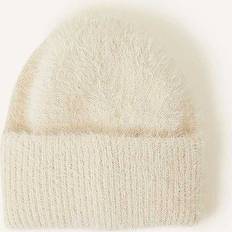 Natural - Women Beanies Accessorize Fluffy Beanie Natural One