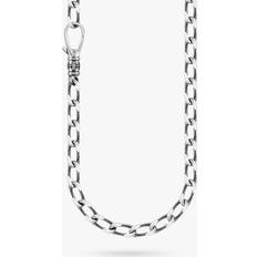 L - Men Necklaces Thomas Sabo Men's Curb Link Chain, Silver