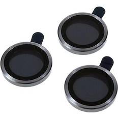 Sort glas iphone 14 pro max MTP Products iPhone 14 Pro/14 Max Kamera Linse Hærdet Glas Beskytter 3 Stk. Sort