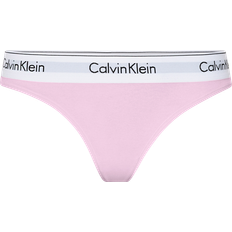 Calvin Klein Lila Trosor Calvin Klein Thong Modern Cotton PURPLE